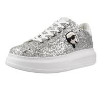 Chaussure Karl Lagerfeld Modèle Kapri Karl Nft Lo Lace - Coleur Gris 37