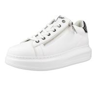 Chaussure Karl Lagerfeld Modèle Kapri Stud Zip Lo Lace - Coleur Blanc 39