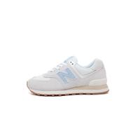 Chaussure Lifestyle Sneakers New Balance - Femme - Beige - Cuir et matière synthétique - Lacets 37
