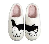 Chaussure Maison Hiver Mules Automne Pantoufles Bout Ouvert Design Slippers Bois Plancher Compatible Chaussures pour Toutes Saisons Hommes Chaussons Feutre Gym Relaxation Voyage Pratique