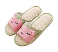 Chaussure Maison Hiver Pantoufles Diabétiques Bout Ouvert Design Mules Fausse Fourrure Chaussures pour Intérieur Extérieur Femmes Hommes Cotton avec Semelle Souple Enfiler Facile