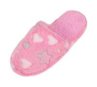 Chaussure Maison Hiver Pantoufles Respirables Coton Léger Portable Silencieux Unisexe Claquettes Lavables Chaussures pour Intérieur Extérieur Femmes Pelucheuses Petite Amie Dames