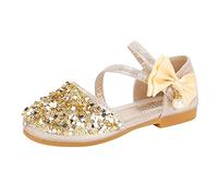 Chaussure Mary Janes Filles Chaussures de soirée Robe Formelle Pompes Sandales légantes Scratch et stylées en Cuir pour Mariages Fêtes
