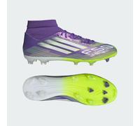 Chaussure mi-montante F50 League Terrain souple / Multi-surfaces Purple Rush / Cloud White / Lucid Lemon 44 2/3
