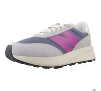 New Balance Unisexe 370 en Gris/Mauve, Suède/Mesh, Taille 36 Large