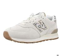 New Balance Femme 574 Sneaker, Sea Salt Off White, 40.5 EU