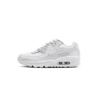 Chaussure Nike Air Max 90 LTR pour ado Blanc/Metallic Silver/Blanc/Blanc 35.5