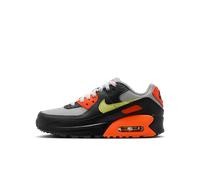 Nike Sportswear Baskets 'Air Max 90 LTR' jaune / gris clair / orange / noir, Taille 38,5