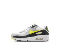 Chaussure Nike Air Max 90 pour ado Off White/Dark Smoke Grey/Light Smoke Grey/Sonic Yellow 36
