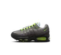 Chaussure Nike Air Max 95 Big Bubble pour ado Noir/Anthracite/Light Graphite/Neon Yellow 40