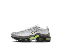 Chaussure Nike Air Max Plus pour ado Blanc/Pearl Grey/Noir/Neon Yellow 39