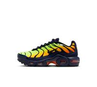Chaussure Nike Air Max Plus pour ado Lemon Venom/Hyper Crimson/Laser Orange/Blackened Blue 38