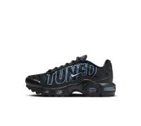 Chaussure Nike Air Max Plus pour ado Noir/Metallic Silver/Ice Blue 36.5