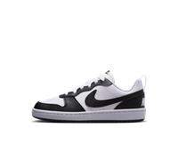 Chaussure Nike Court Borough Low Recraft pour ado Blanc/Noir 36.5