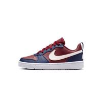 Chaussure Nike Court Borough Low Recraft pour ado Dark Team Red/Midnight Navy/Blanc/Soft Pearl 38