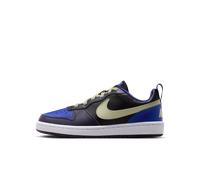 Chaussure Nike Court Borough Low Recraft pour ado Noir/Cave Purple/Deep Night/Olive Aura 36.5