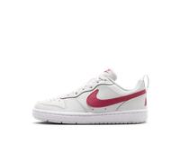 Chaussure Nike Court Borough Low Recraft pour ado Platinum Tint/Blanc/Sweet Beet 37.5