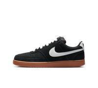 Chaussure Nike Court Vision Low FL pour homme Noir/Gum Medium Brown/Blanc 41