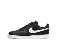 Chaussure Nike Court Vision Low Next Nature pour Homme Noir/Noir/Blanc