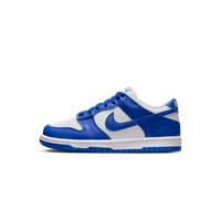 Chaussure Nike Dunk Low pour ado Blanc/Hyper Royal/Hyper Royal 35.5