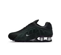 Chaussure Nike Shox R4 pour femme Noir/Metallic Silver/Seaweed 38.5