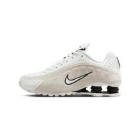 Chaussure Nike Shox R4 pour femme Summit White/Light Orewood Brown/Noir 39
