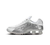 Chaussure Nike Shox R4 pour homme Blanc/Blanc/Bright Crimson/Metallic Silver 41