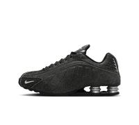 Chaussure Nike Shox R4 pour homme Noir/Light Smoke Grey/Metallic Silver/Sail 45