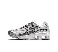 Chaussure Nike Shox Ride 2 pour homme Blanc/Noir/Flat Gold/Metallic Platinum 47.5