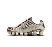Chaussure Nike Shox TL pour femme Light Bone/Mink Brown/Burgundy Crush 41
