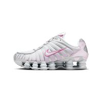 Chaussure Nike Shox TL pour femme Metallic Platinum/Pink Foam/Blanc/Pinksicle 43
