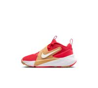 Chaussure Nike Team Hustle D 12 pour enfant University Red/Metallic Gold/Bright Crimson/Blanc 34