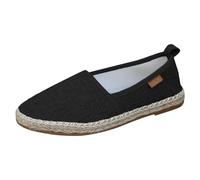 Chaussure Orthopédique Femme Botte De Neige Fourrée Nouveau Bout Rond décontracté et Confortable à Semelles Plates Grande Taille sans Lacet Chaussures décontractées à Semelles Plates pour(Black, 42)