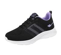 Chaussure Orthopédique Femme Chaussures Cuir Véritable Mesdames Femmes Low Top Respirant Mesh Running Chaussures de Sport décontractées Sandales Compensées (PP1, 39)