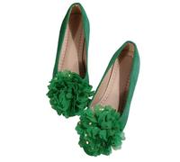 Chaussure Orthopédique Femme Chaussures décontractées légères en Toile pour Femmes - Confort Quotidien et respirabilité Semelle Souple pour Une foulée légère et agréable (Green, 36)
