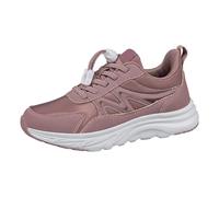 Chaussure Orthopédique Femme Confortable Talonnette 5 Cm Chaussures de Marche décontractées, Semelles Souples, légères et Confortables, Baskets de Sport pour Les Voyages, Le Jogging en Plein(37)