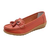 Chaussure Orthopédique Femme Été Creux Transparent Ouverture Peu Profonde Confortable Respirant Semelle Plate Semelle Souple Chaussures Décontractée Légères Amortissement Accru Toutes (Orange-b, 37)