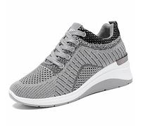 Chaussure Orthopédique Femme Pied Large sans Lacet Chaussures Orthopédiques Confortable Légère Baskets À Enfiler Mesh Respirant Chaussures De Course Jogging Walking À Coussin Sneakers