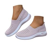 Chaussure Orthopédique Femme Semelle Compensée Épaisse Creux Transparent Sandales Décontractée Scratch Classique Extérieur Bout Pointu Couvert Été Confortable Légères Amortissement Accru (1-Red, 42)