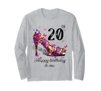 Chaussure Papillon MB 20th Birthday Happy Birthday to Me Manche Longue