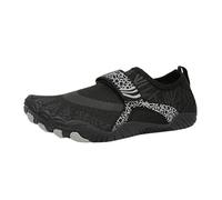 Chaussure Plage D Eau Homme Mer Chaussures d'eau Aquatiques Femme pour Piscine Et Aller dans Leau De Chausson Marche Aquatique Water Shoes Sandales Bateau Barefoot Plastique Pieds Nus,Le noir-C46