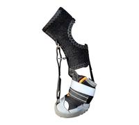 Chaussure pour animaux de compagnie avec semelles antidérapantes et chaussons de pluie réfléchissants pour chien, chaussette de récupération pour chien en plein air, résistante à la saleté, élastiques