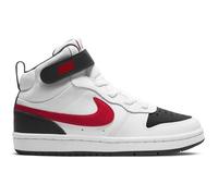 Chaussure pour Jeune enfant - NIKE - Court Borough Mid 2 CD7783-110 - Blanc - Lacets - Plat