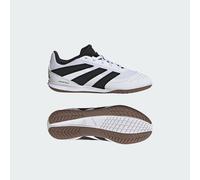 adidas Mixte Enfant Predator Club Indoor Sala Football Boots Kids Chaussures, Cloud White/Core Black/Lucid Lemon, 35 1/2 EU