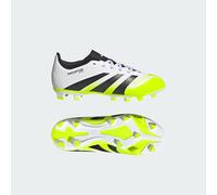 adidas Mixte Enfant Predator Club Firm Multi Ground Football Boots Kids Chaussures, Cloud White/Core Black/Lucid Lemon, 35 EU