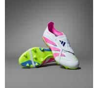adidas Mixte Predator League Ft FG/MG Skor, Cloud White Lucid Pink Lucid Lemon, 42 EU