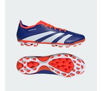 adidas Mixte Predator League 2G/3G Football Boots Artificial Grass Chaussures, Lucid Blue/Cloud White/Solar Red, 44 EU