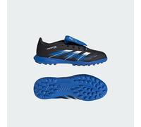 Chaussure Predator League Jude Bellingham Languette rabattable Terrain turf Enfants Core Black / Cloud White / Glow Blue 33 1/2