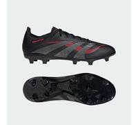 adidas Mixte Predator League Firm Ground/Multi Ground Football Boots, Core Black/Grey Four/Lucid Red, 41 1/3 EU
