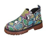 chaussure printemps femme Bottine Hiver Confortables Imperméables Courtes Bottines Antidérapantes Légères Chaussures Élégant Courtes Bottines Et Hiver Faciles À Enfiler boots femme Camouflage 36